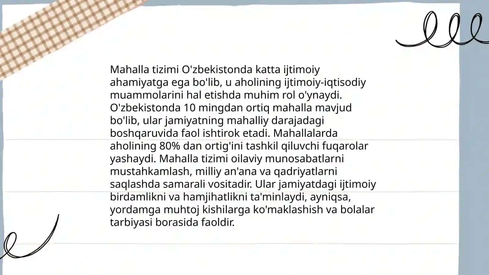 Mahalla tizimining transformatsiyasi va uning nazariy metodologik jihatlarini tadbiq etish 3