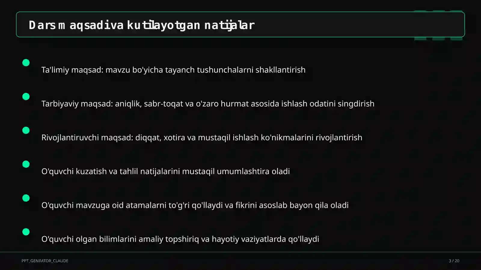 Dolzarb mavzular — maktab va o'qituvchilar (2026) 3