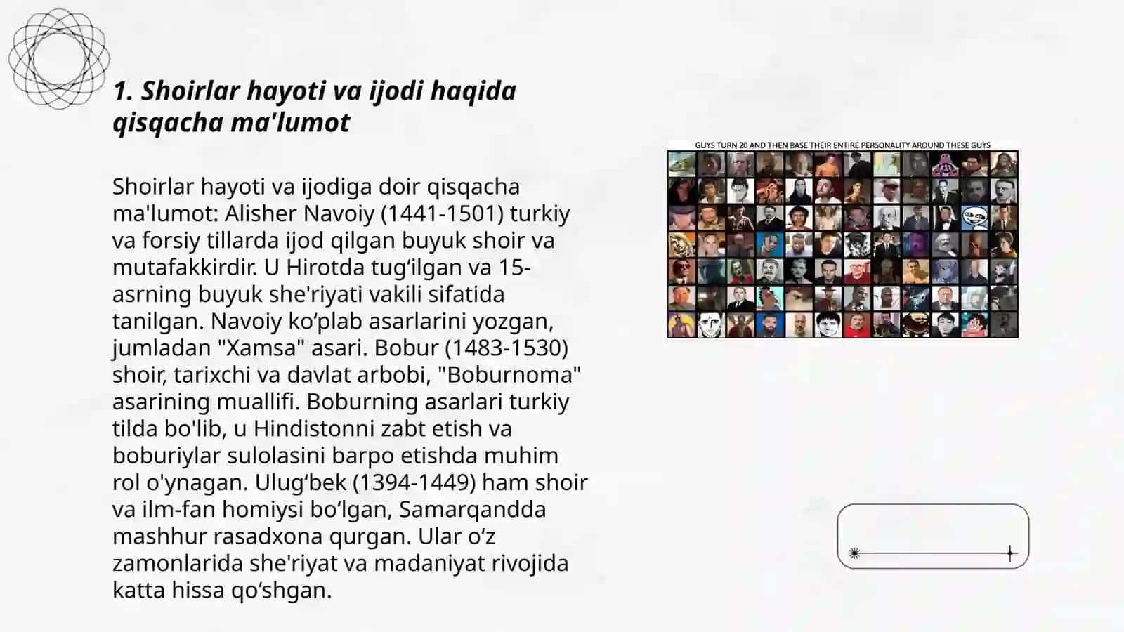 Shoirlar hayoti va ijodi 3