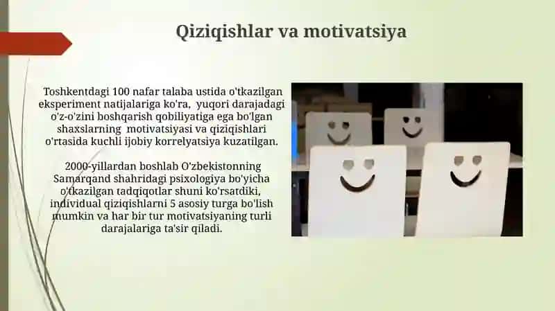 Hissiyot va Mativatsianing Individular Hususiyatlari 3