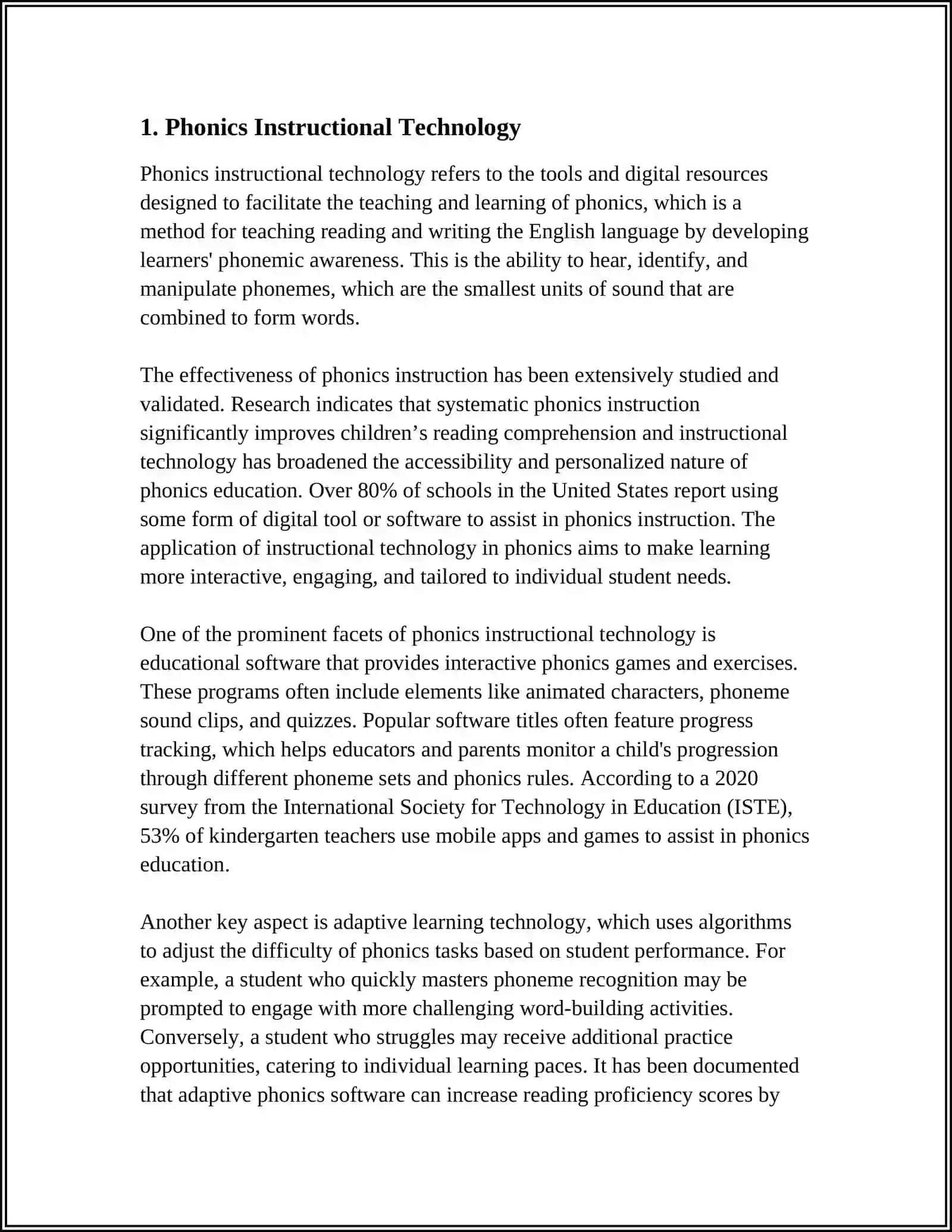 Technologies of Teaching Reading 3