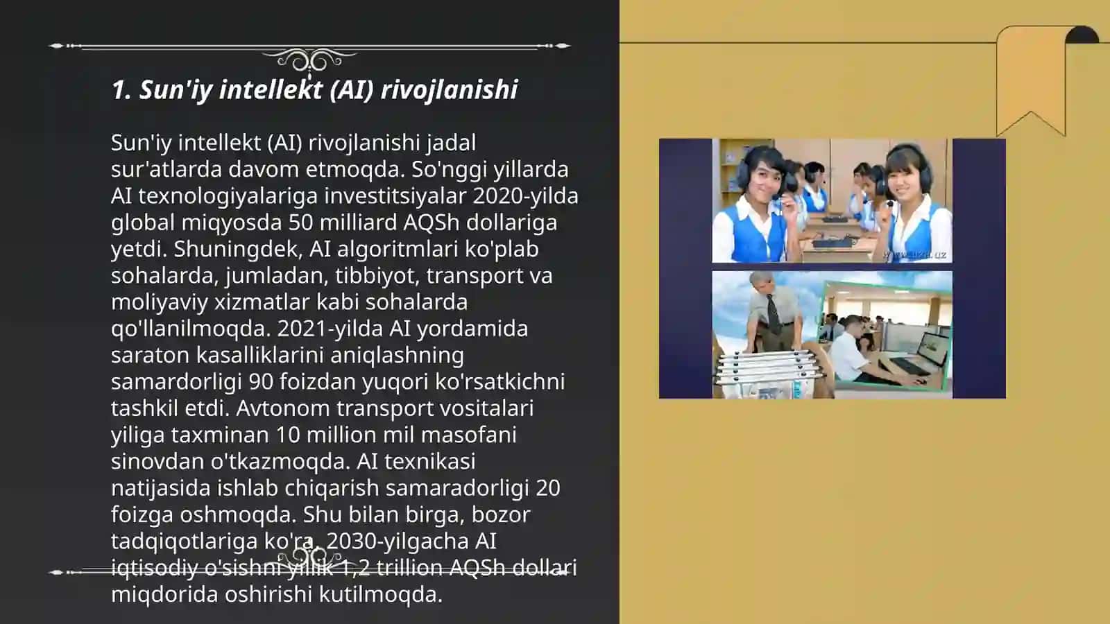 Sun'iy intellekt (AI) rivojlanishi 3