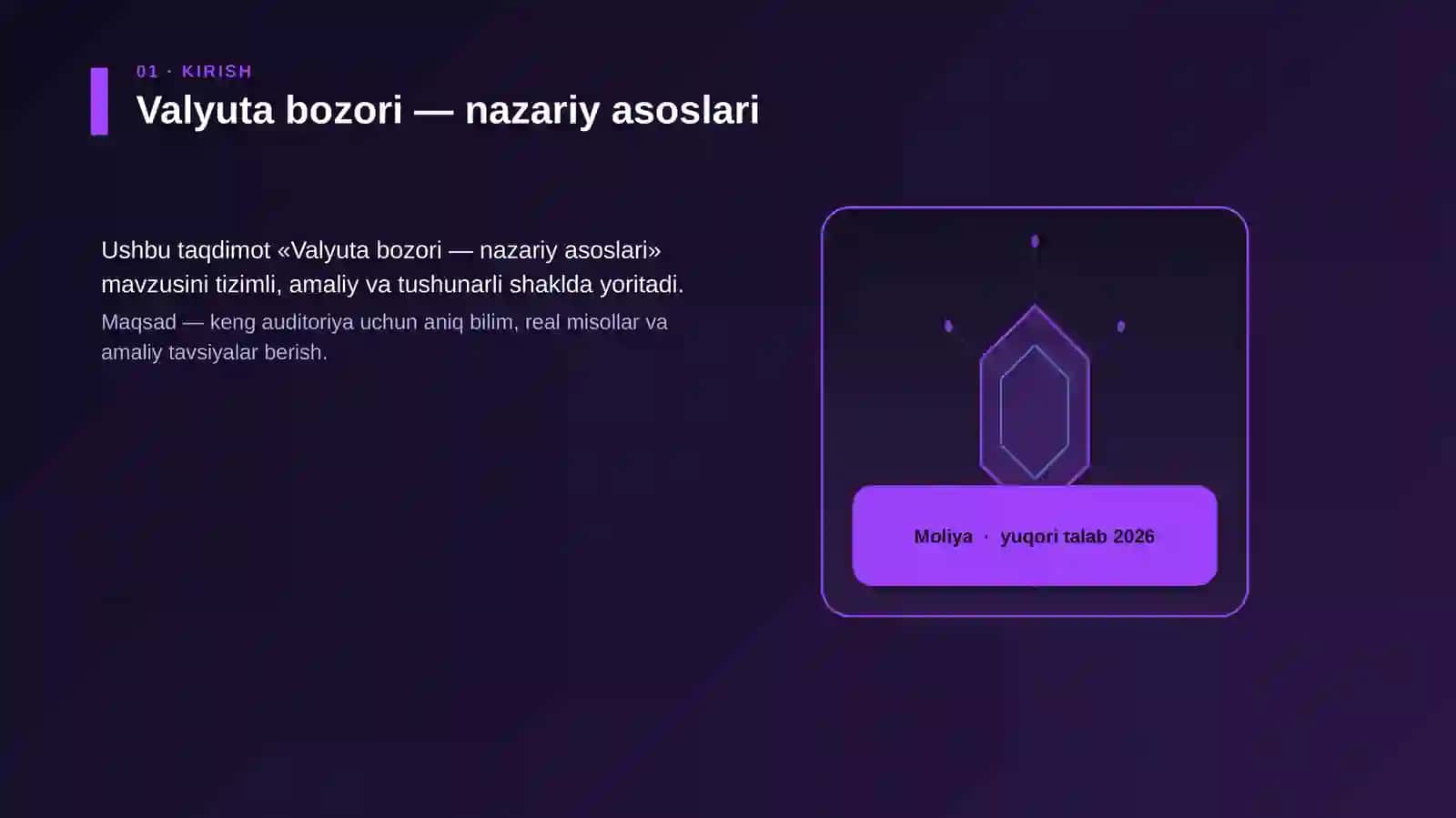 Valyuta bozori — nazariy asoslari 3