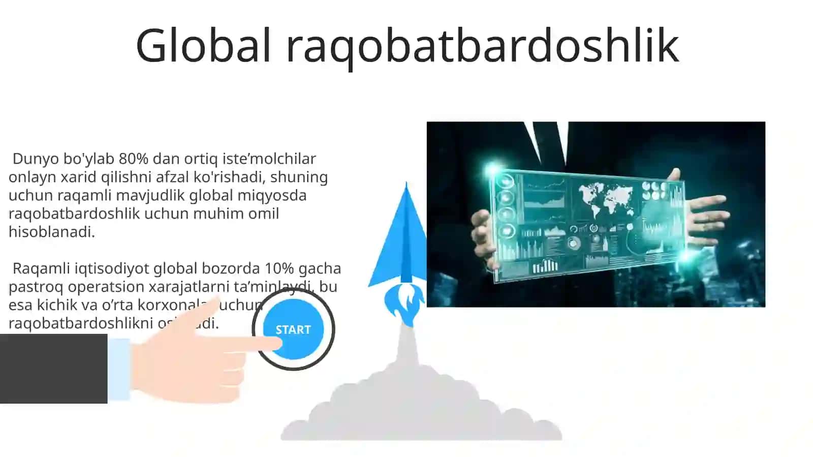 Raqamli iqtisodiyotning afzaliklari 3