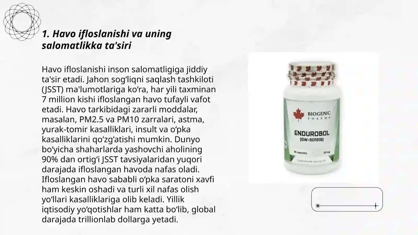 Biogen elemenralr. Atrof muhitdagi elementlar konsentratsiyasi bilan bogʻliq endemik va kasb kasalliklari 3