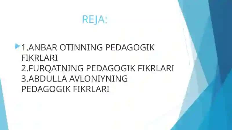 Pedagogik fikrlar 3