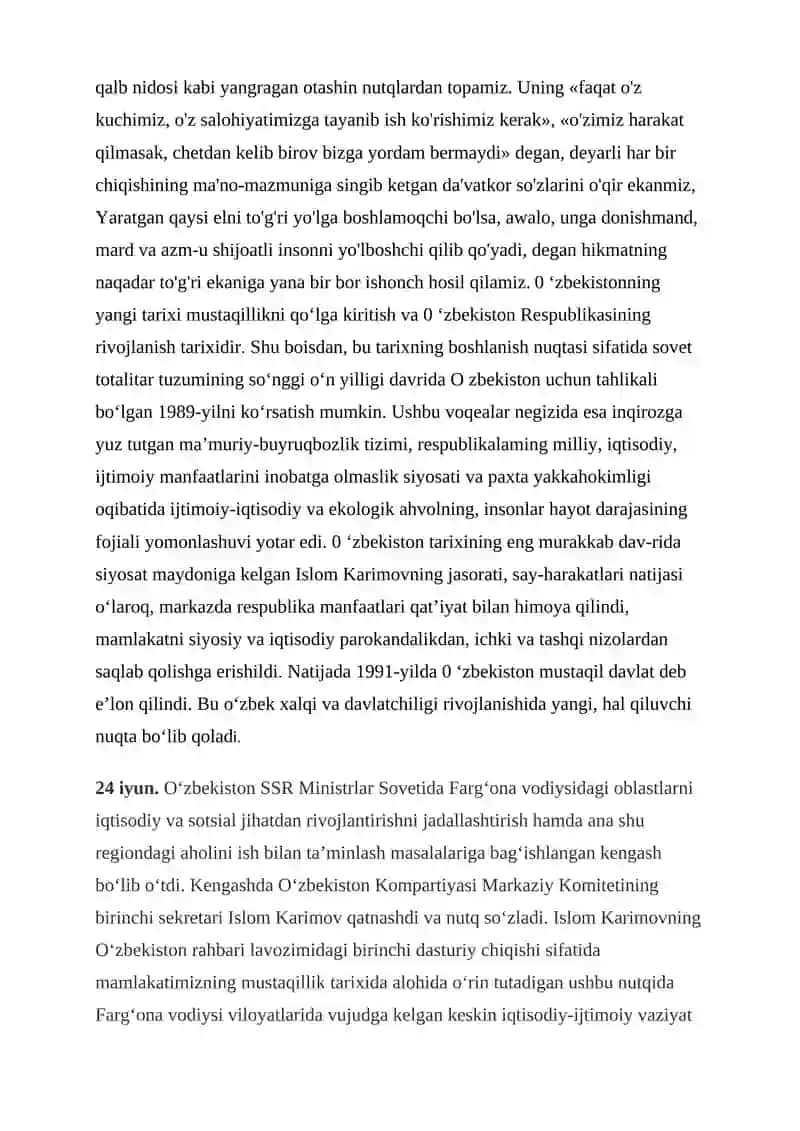 O’zbekiston SSSRda mustaqillik harakati 3
