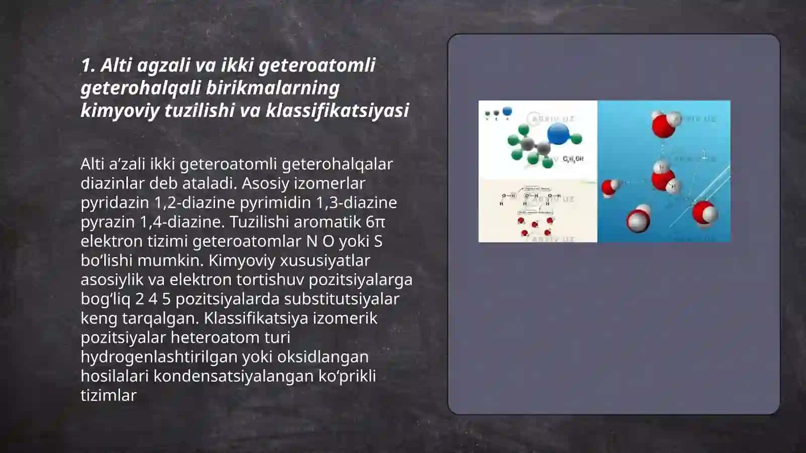 Alti agzali hám eki getero atomli geterohalqali birikpeler Pestitsidlerdi 3
