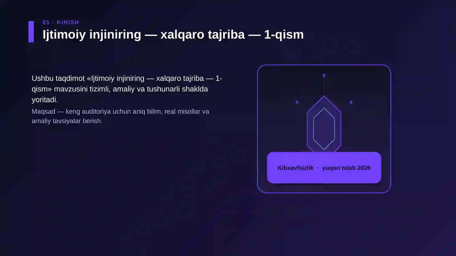 Ijtimoiy injiniring — xalqaro tajriba — 1-qism 3