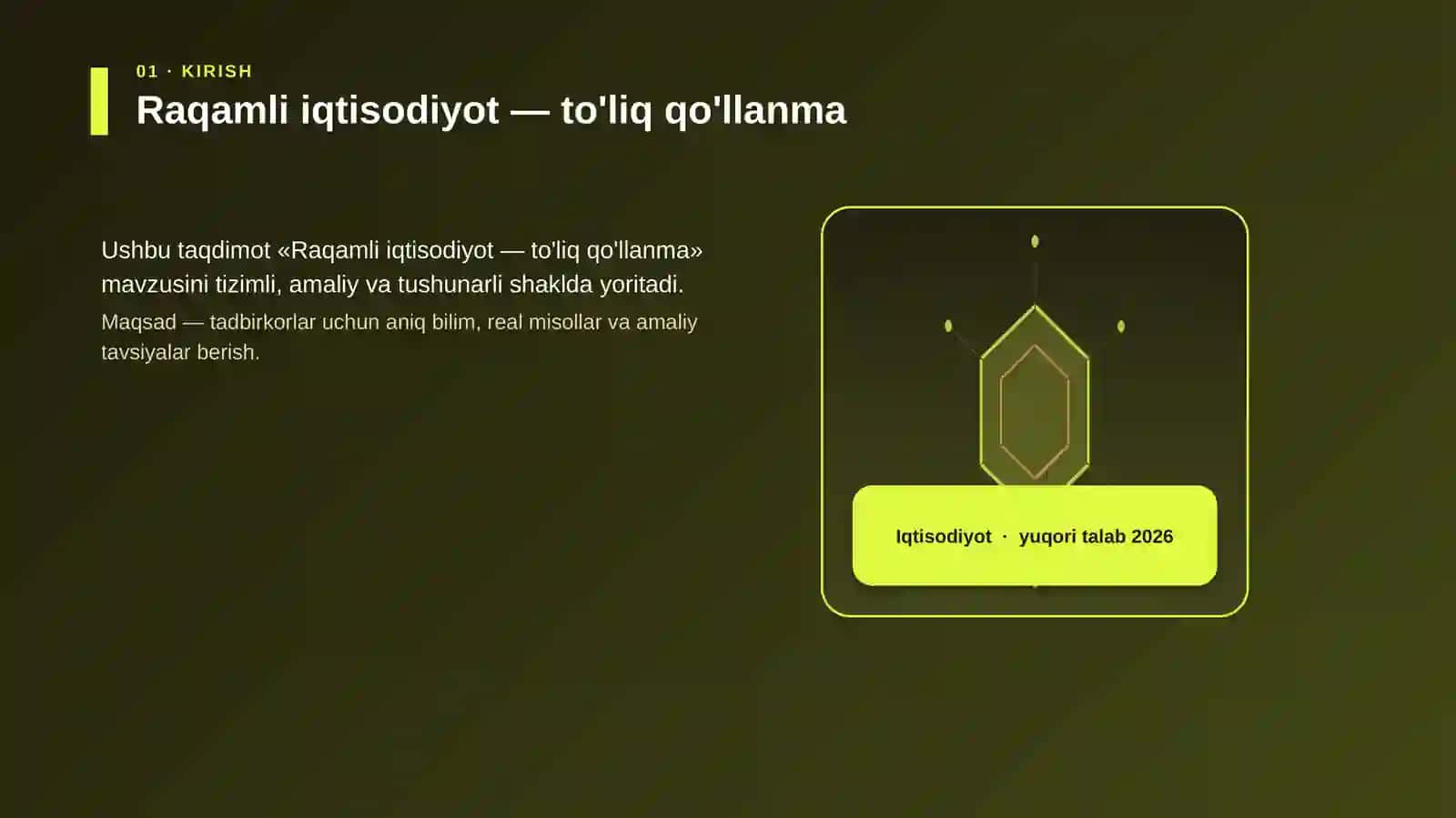 Raqamli iqtisodiyot — to'liq qo'llanma 3