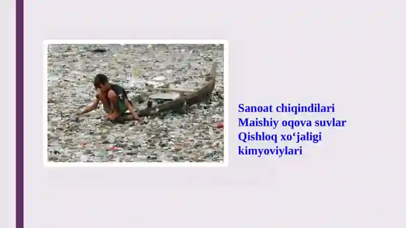 Suvning Ifloslanishi Global Muammo 3