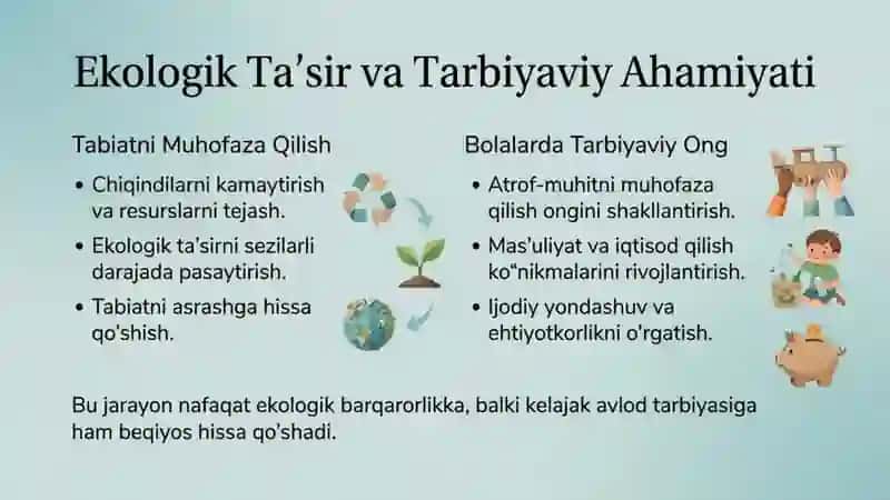 tashlandiq buyumlardan oʻyinchoq yasash 3