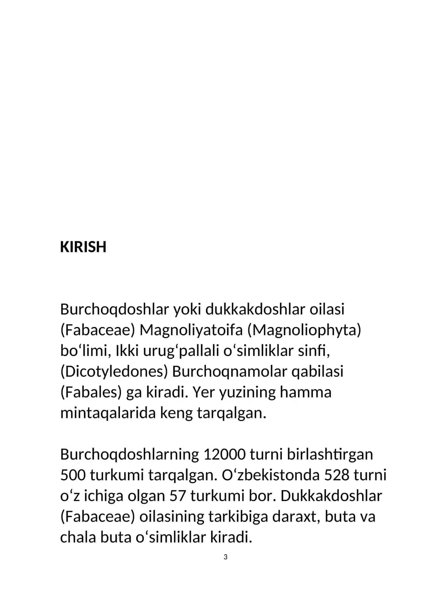 Burchoqdoshlar oilasi 3