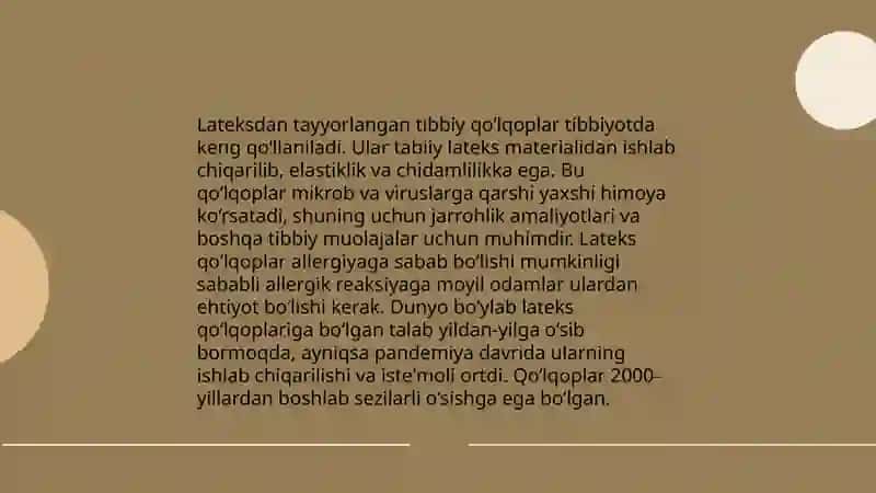 Bemorlar parvarishida ishlatiladigan yangi zamonaviy rezina lateksdan tayyorlanadigan buyumlar 3