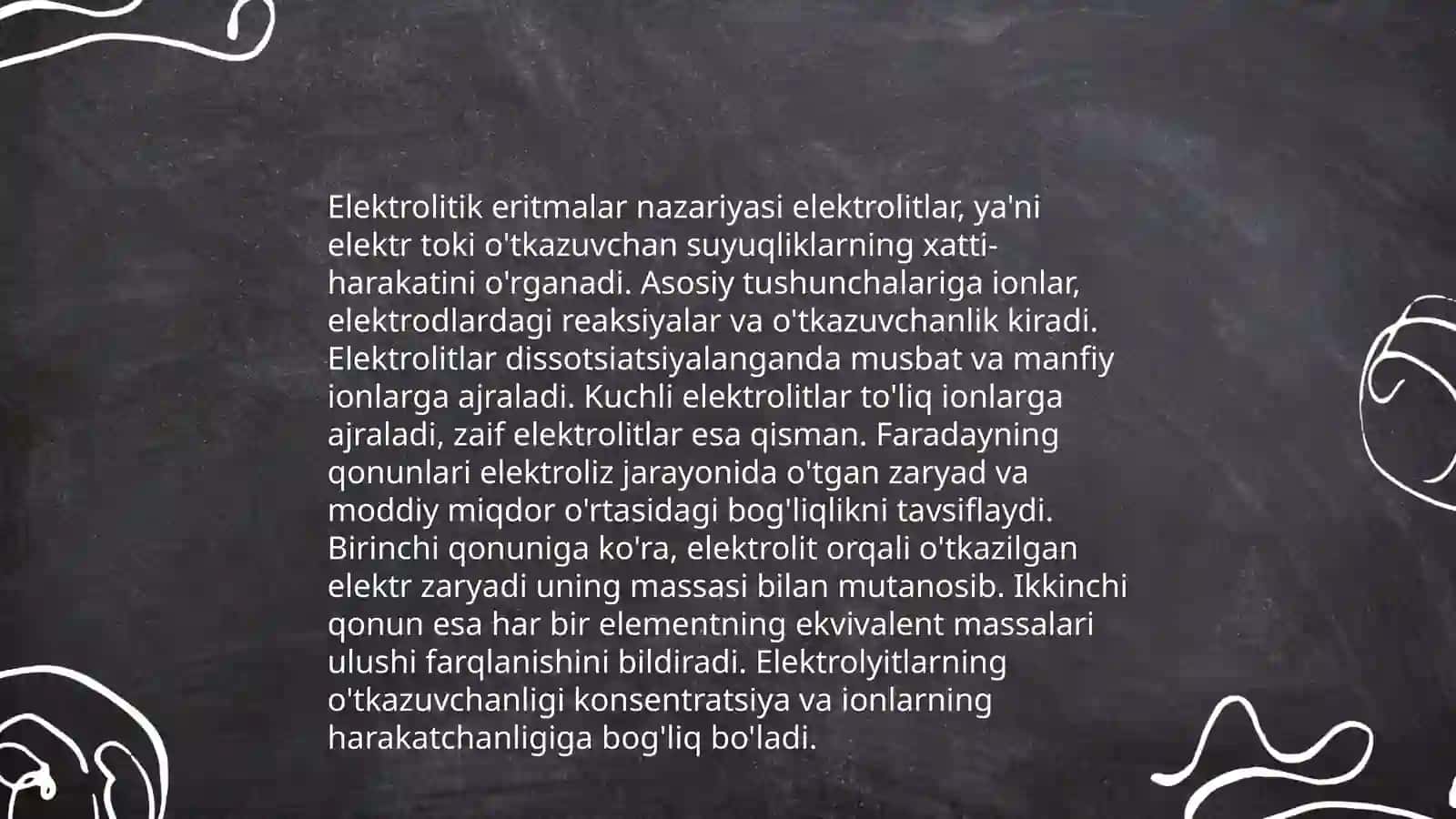 Elektrolitik eritmalar 3