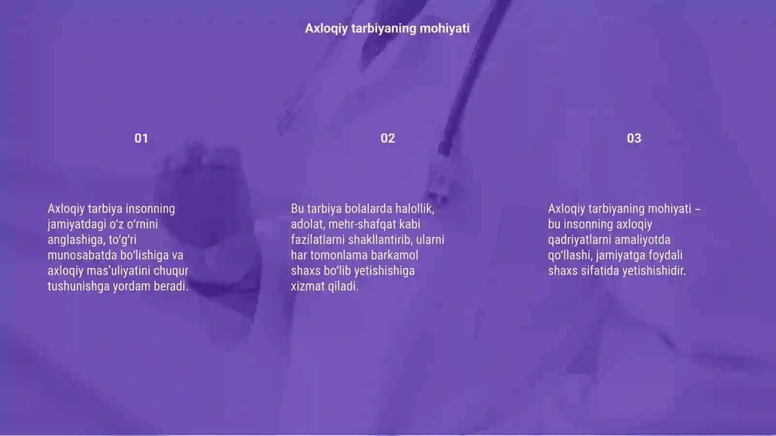 Axloqiy tarbiya 3
