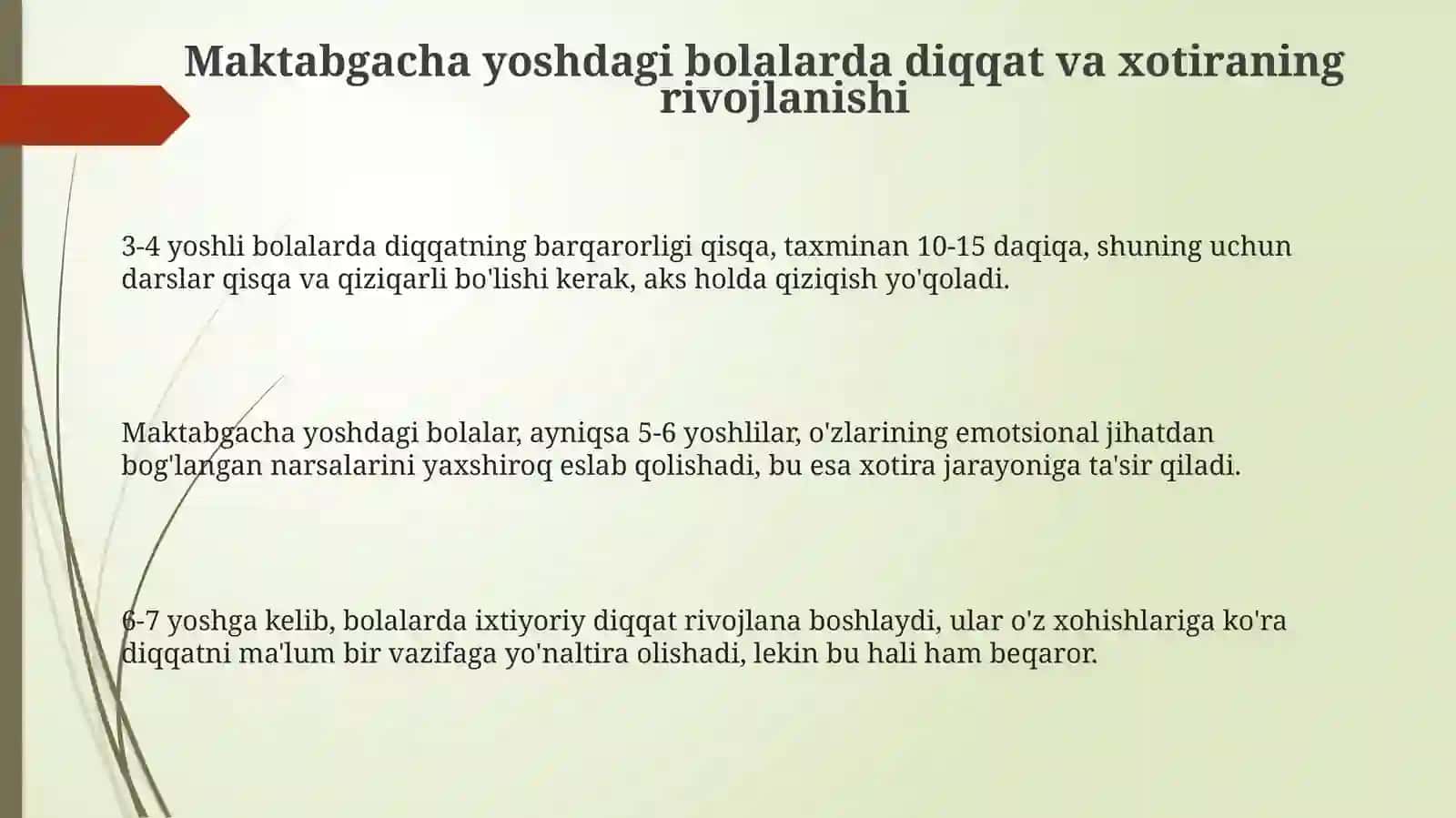 Maktabgacha yoshdagi bolalarda diqqatning rivojlanishi 3
