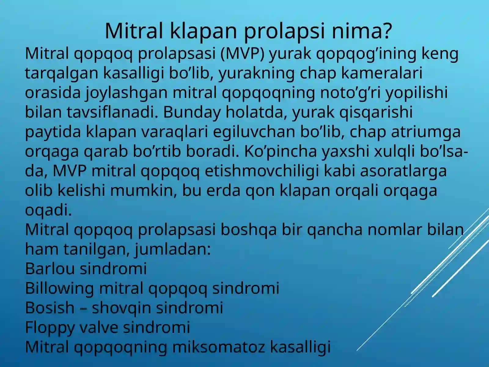 MITRAL KLAPAN PROLAPSI 3