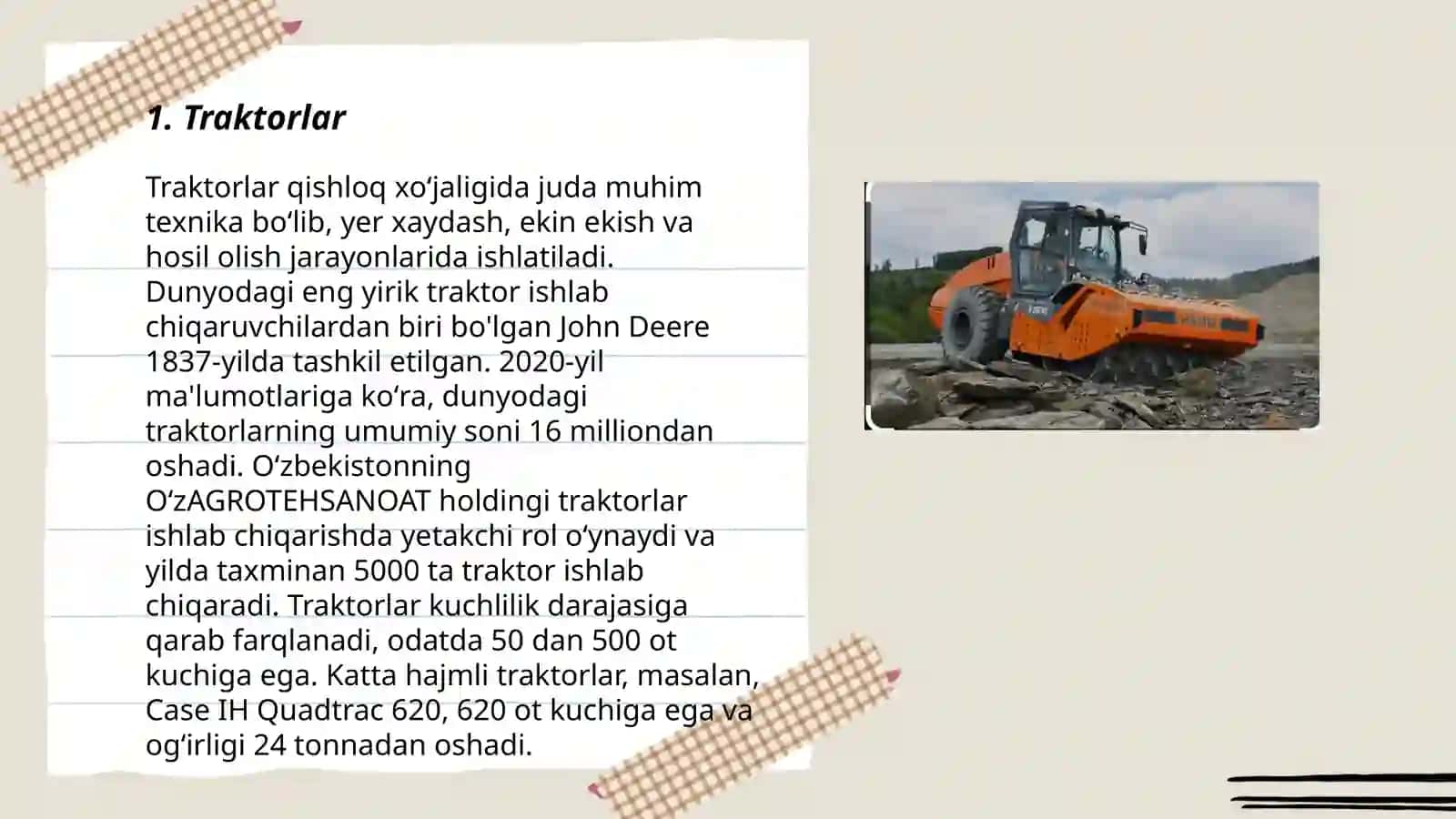 Traktorlar 3