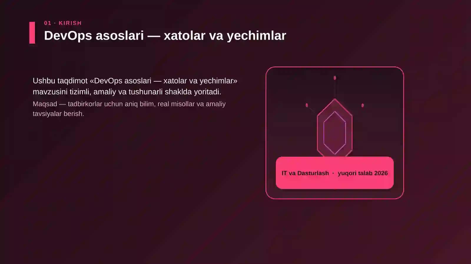 DevOps asoslari — xatolar va yechimlar 3
