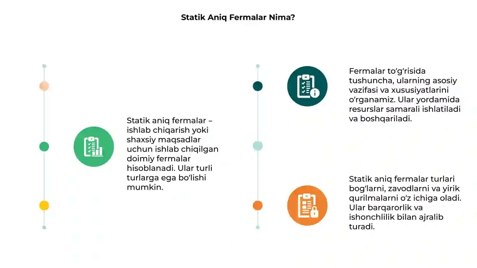 Statik Aniq Fermalar 3