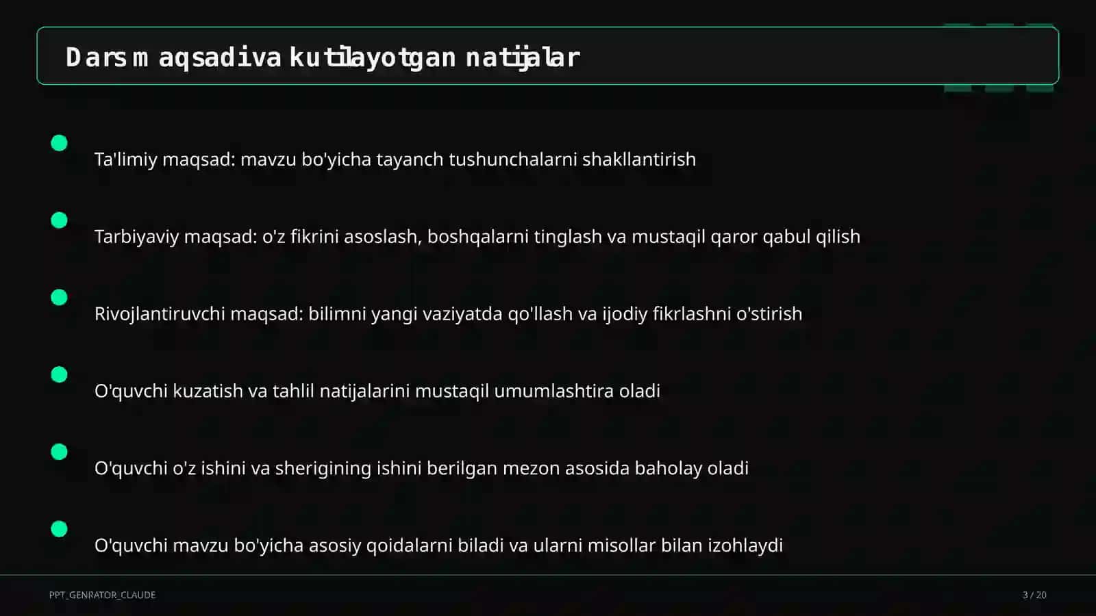 Turkistonda jadidchilik harakati (9-sinf) 3