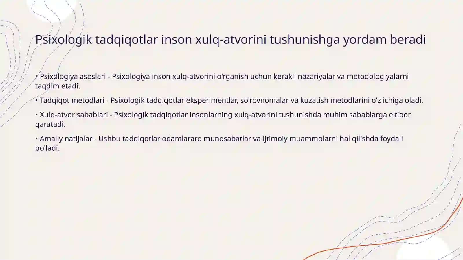 Psixologiyaning zamonaviy tendensiyalari 3