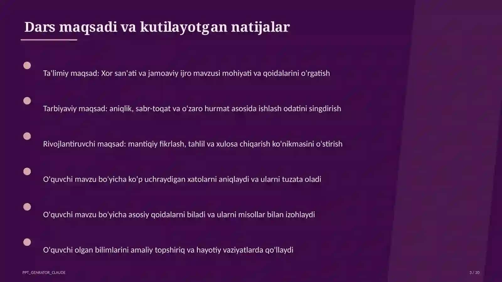 Xor san'ati va jamoaviy ijro (7-sinf) 3