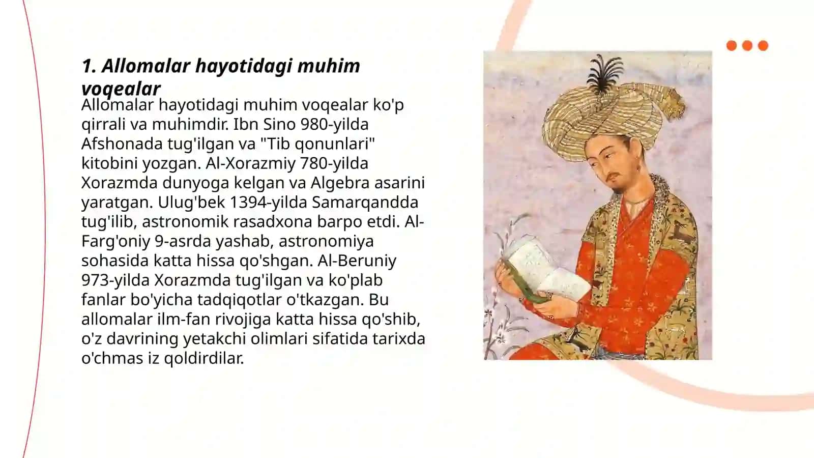 Allomalar hayoti 3