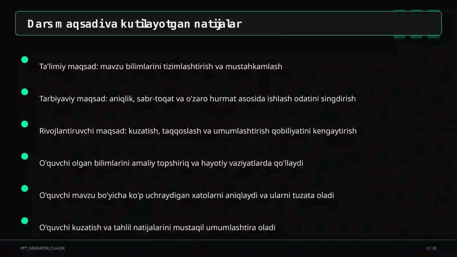 Kashtachilik va milliy kashta turlari (5-sinf) 3