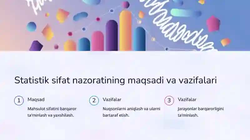 5-mavzu.Mahsulotsifatini boshqarish va tahlil qilishning statistik usullari 3