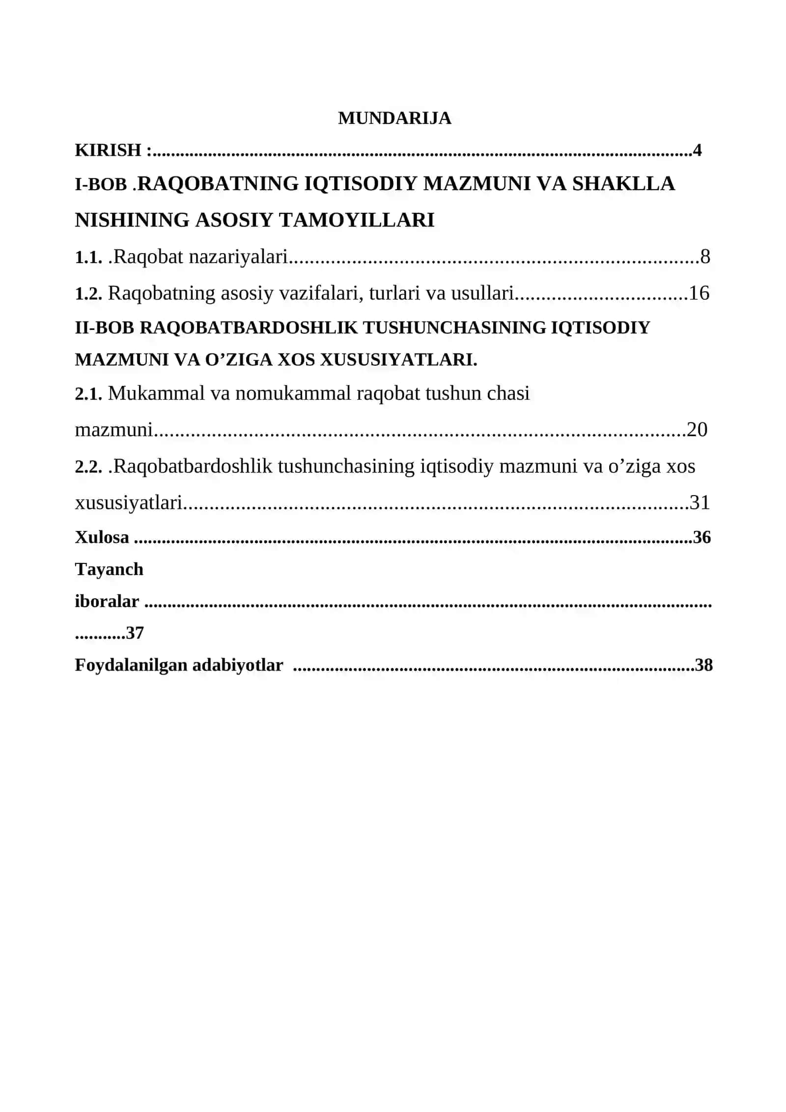 IQTISODIYOT NAZARIYASI 3