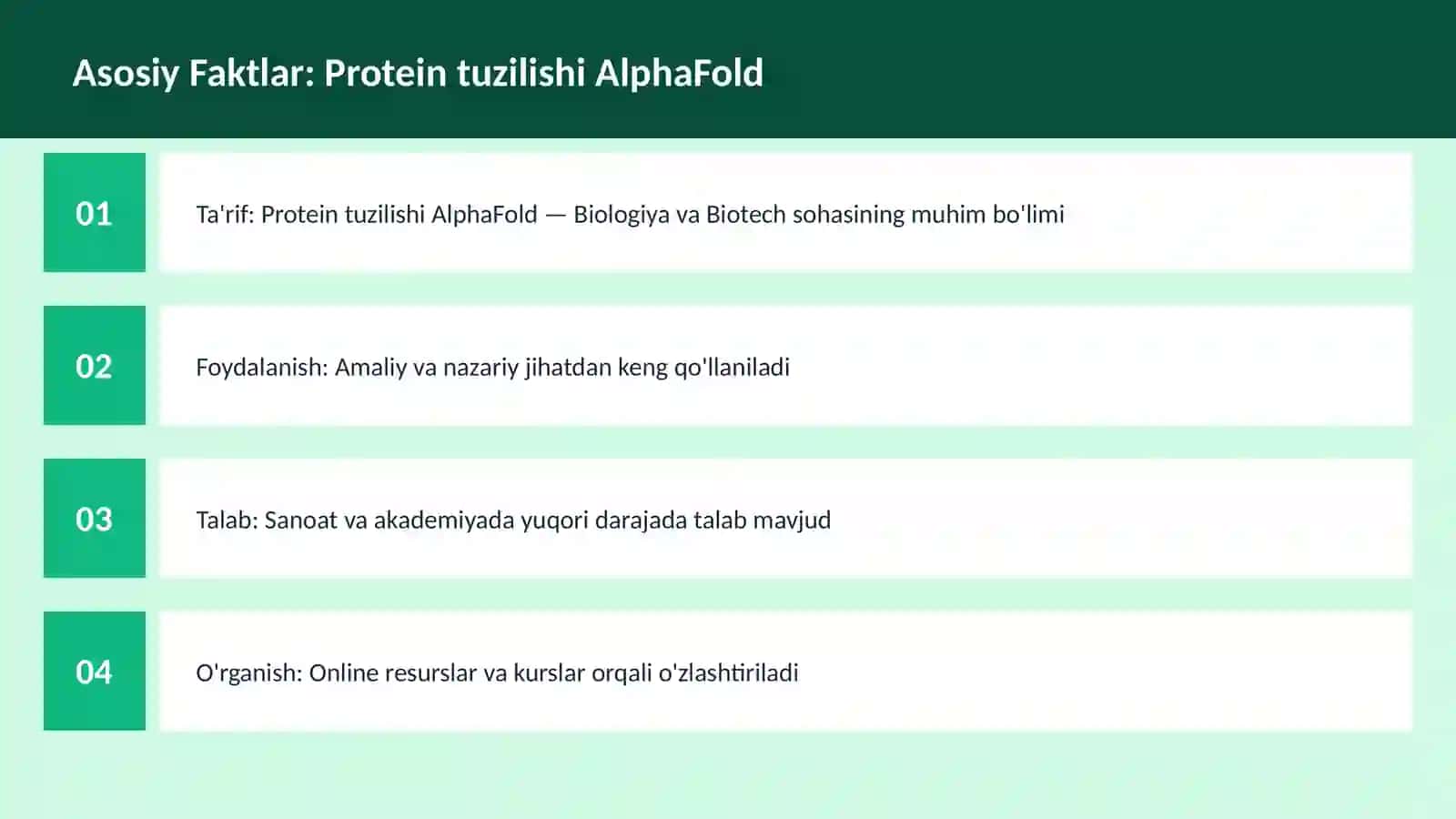 Protein tuzilishi AlphaFold 3