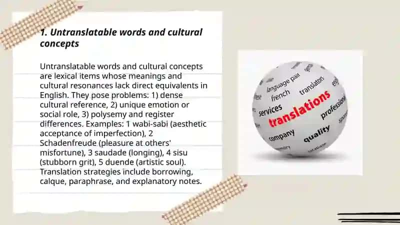 The Problems of Translation 3