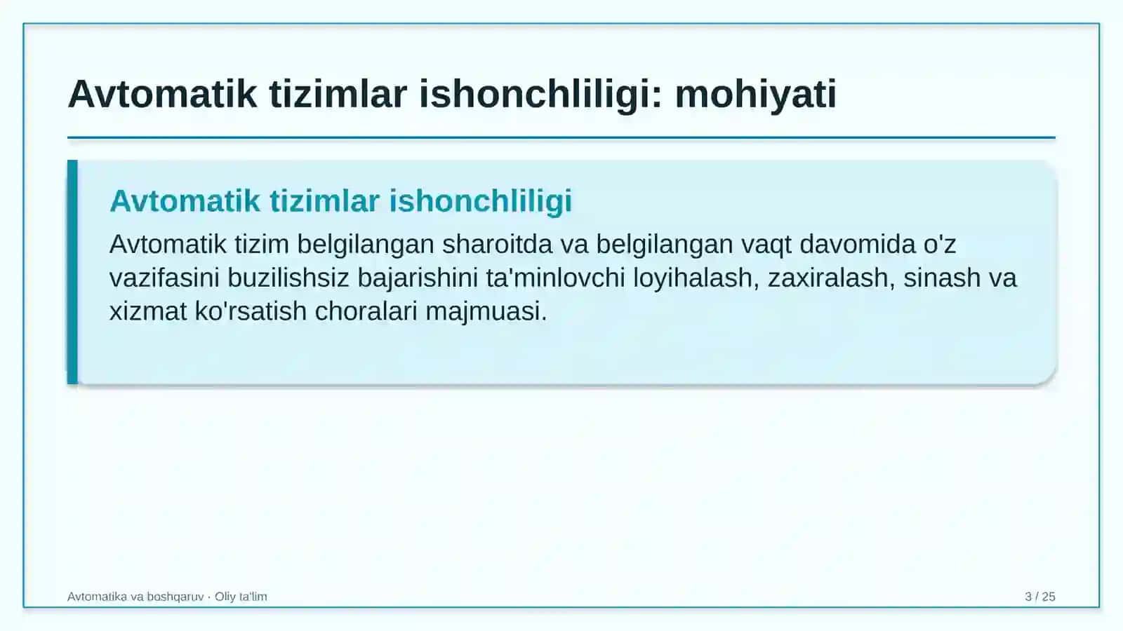 avtobus parklarida avtomatik tizimlarning ishonchliligini ta'minlash 8430 3