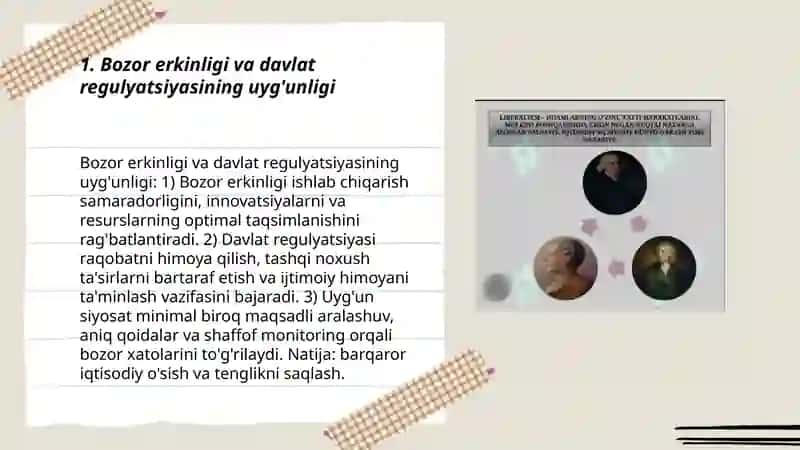 Iqtisod va liberalizm tamoyillarining o'zaro aloqadorligi 3