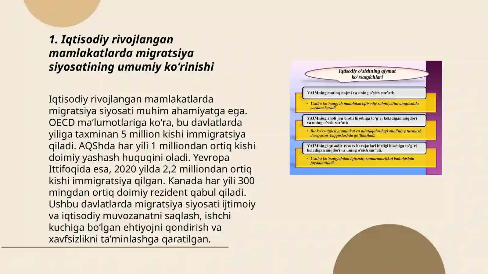 Iqtisodiy rivojlangan mamlakatlarda migratsiya siyosatining xususiyatlari 3