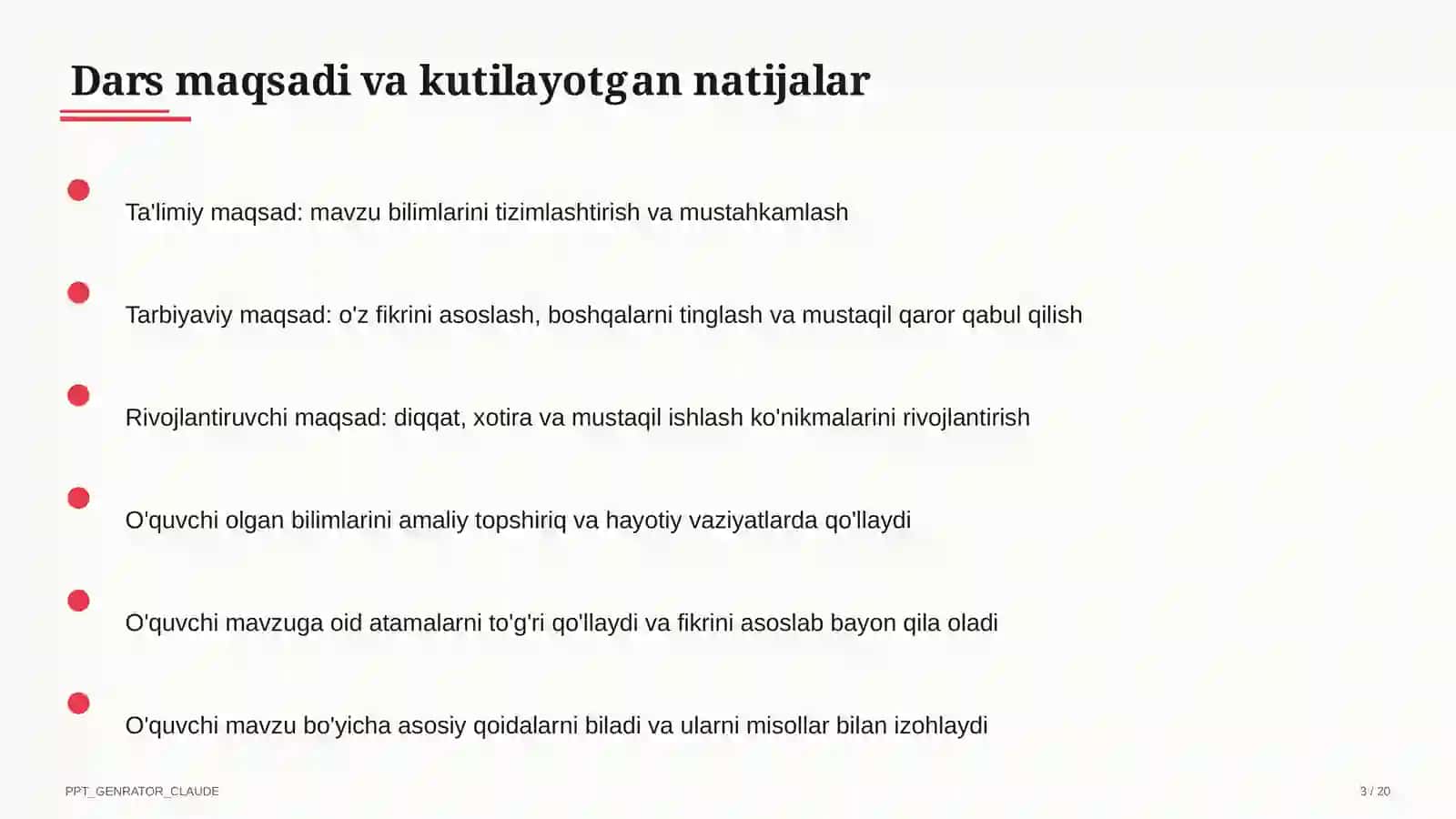 2026-2027 o'quv yili mavzulari: tarbiyaviy soatlarni rejalashtirish 3