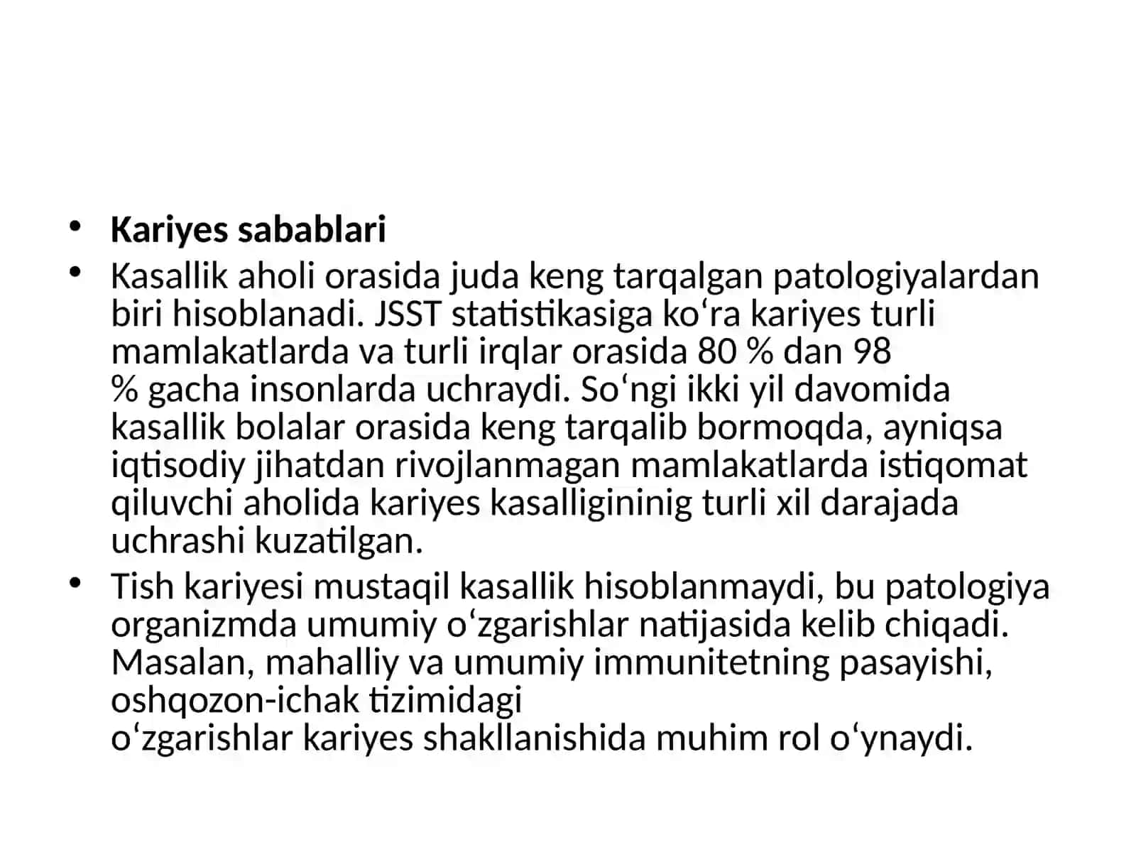 Surunkalii infeksiyao’choqlari mavzusida 3