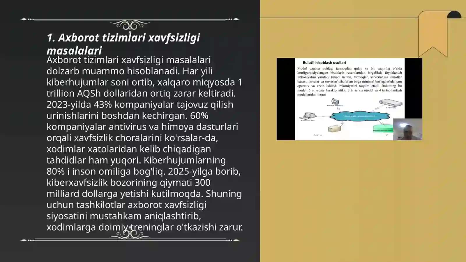 Axborot tizimlari va texnologiyalari yonalishining targibot, tadqiqot ishlariga yo'nalgan masalalarning tahlili 3