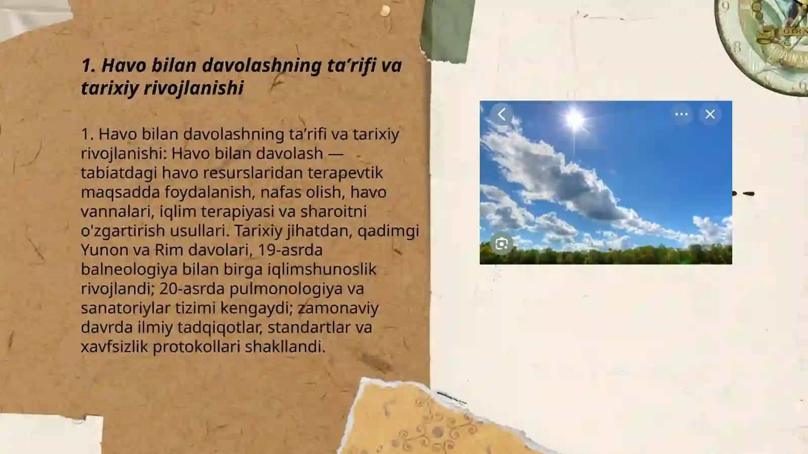 Havo bilan davolash 3