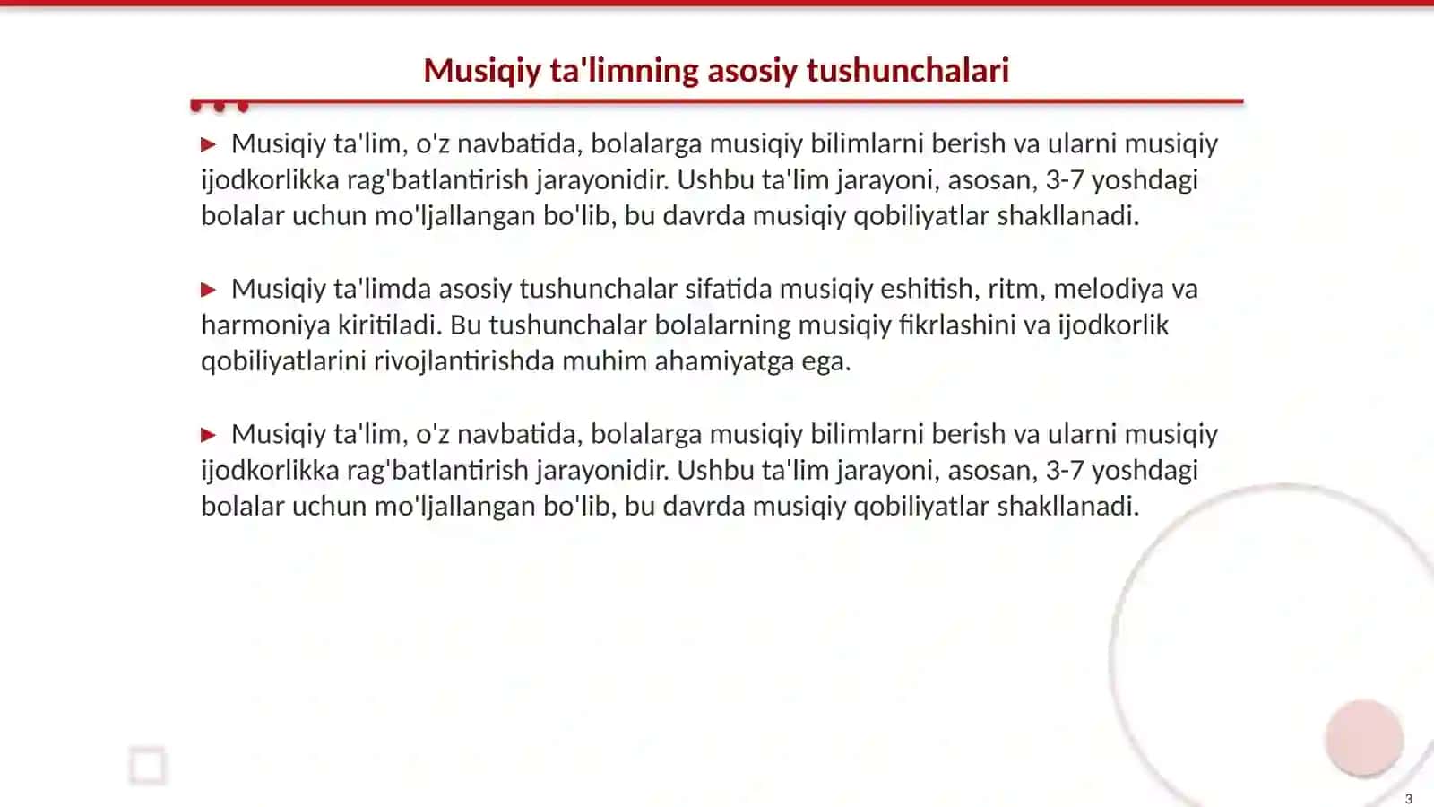 MTTda musiqiy taʼlim berish boʻyicha ishlarni tashkil etish 3