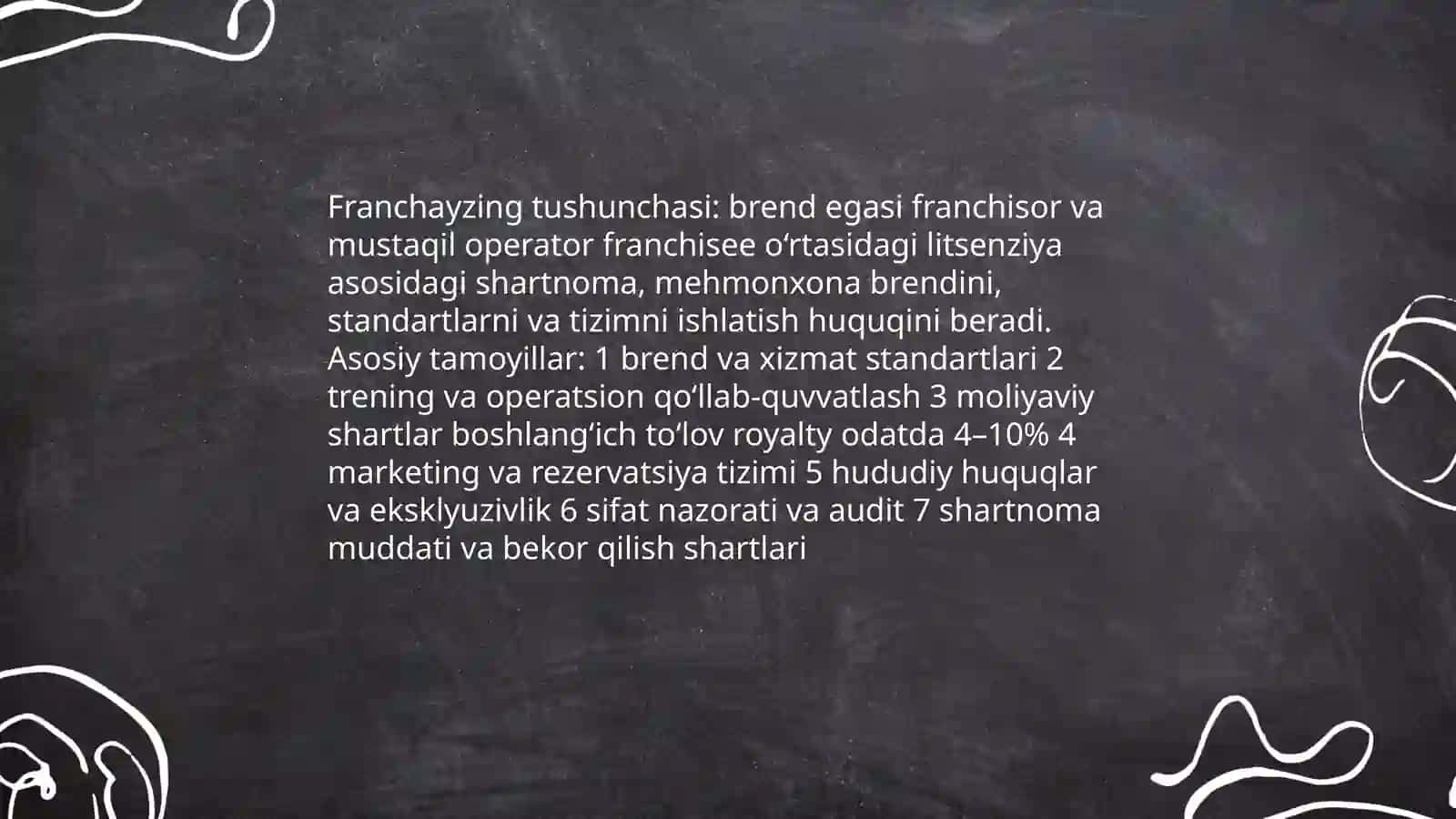 Xorijiy mehmonxonalar tarmog‘ining boshqaruv modeli 3