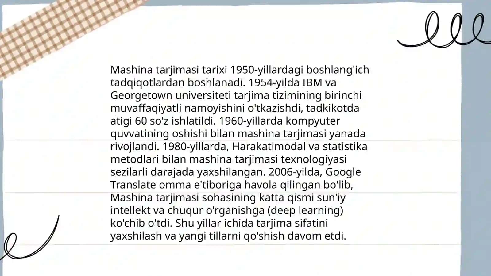 Mashina tarjimasi 3