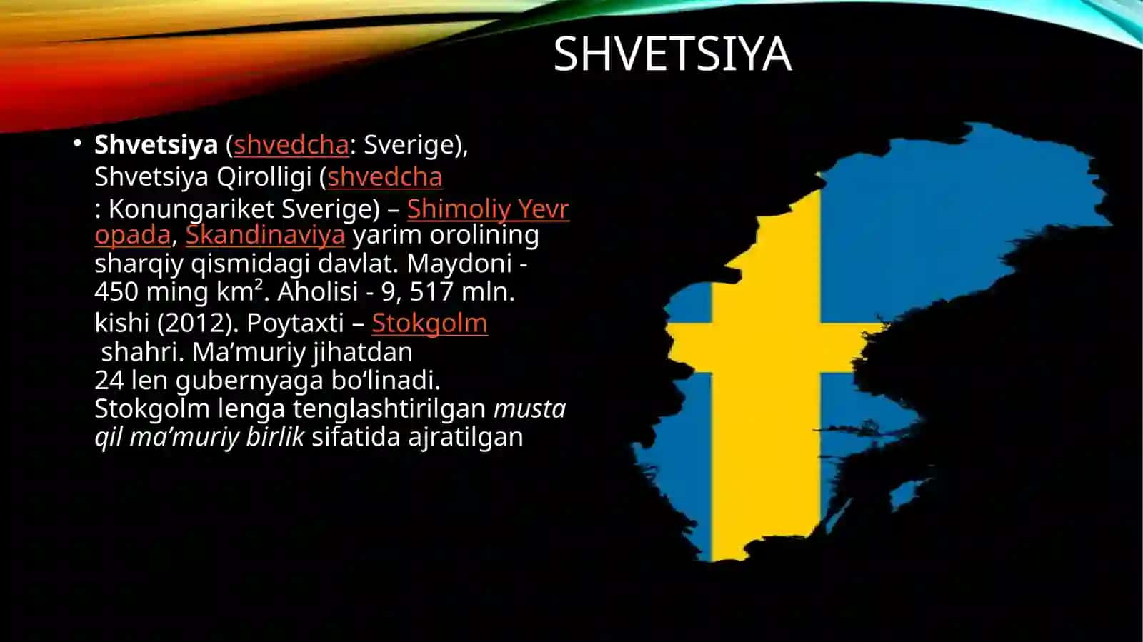 Shvetsiya davlati 3