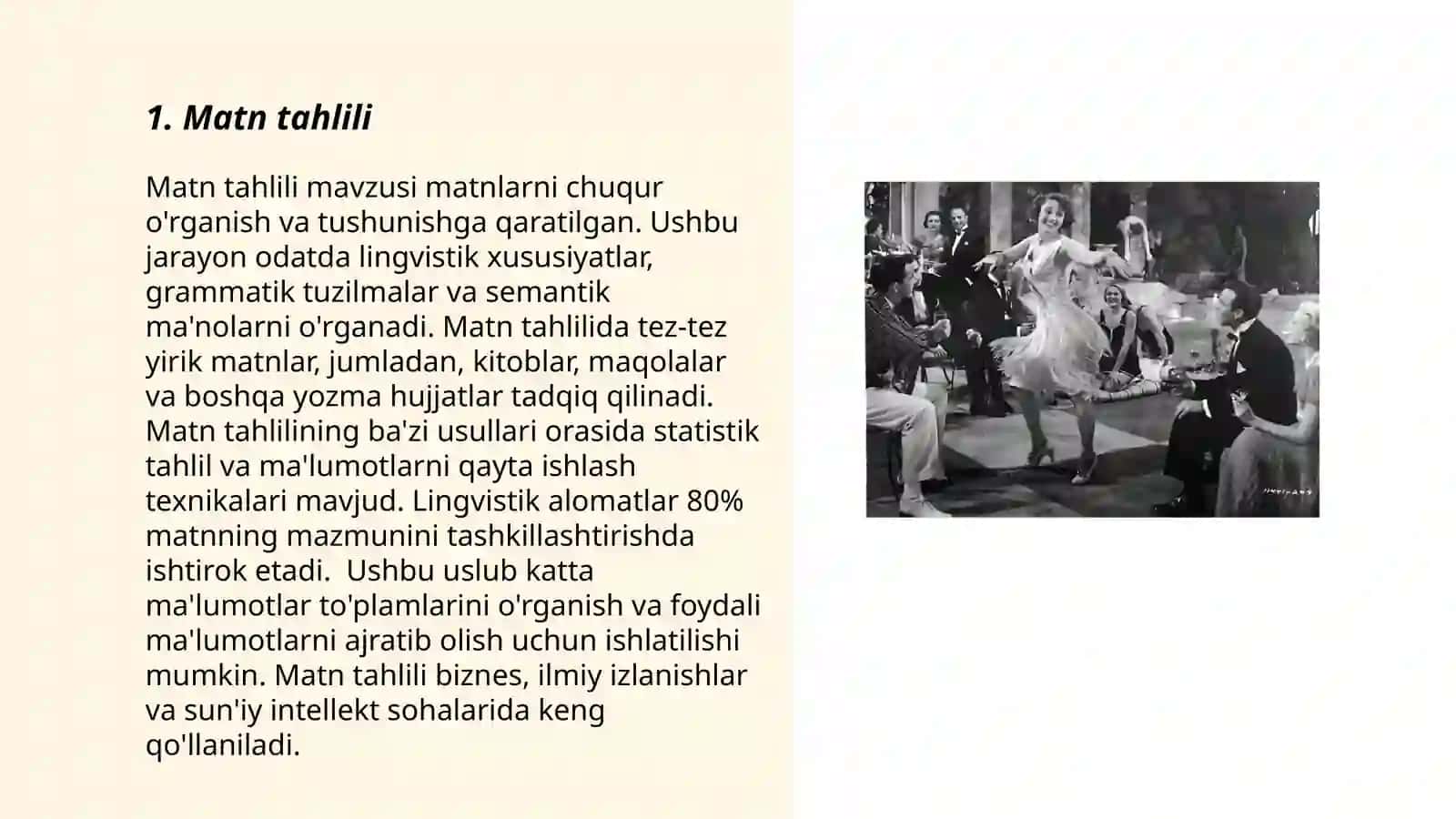 Matn tahlili 3