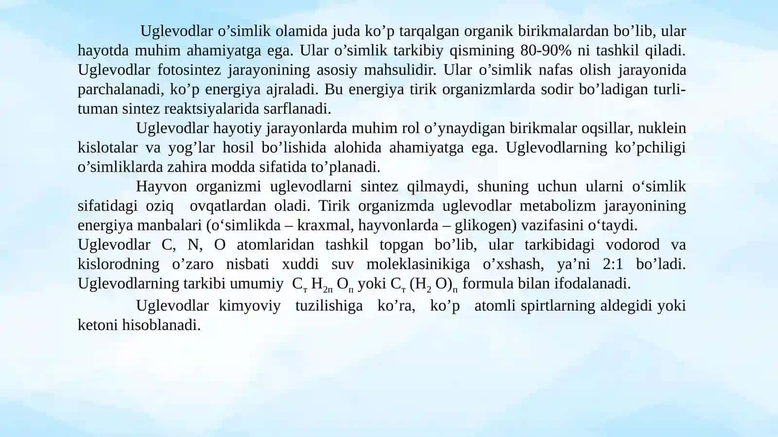Monosaxaridlar 3