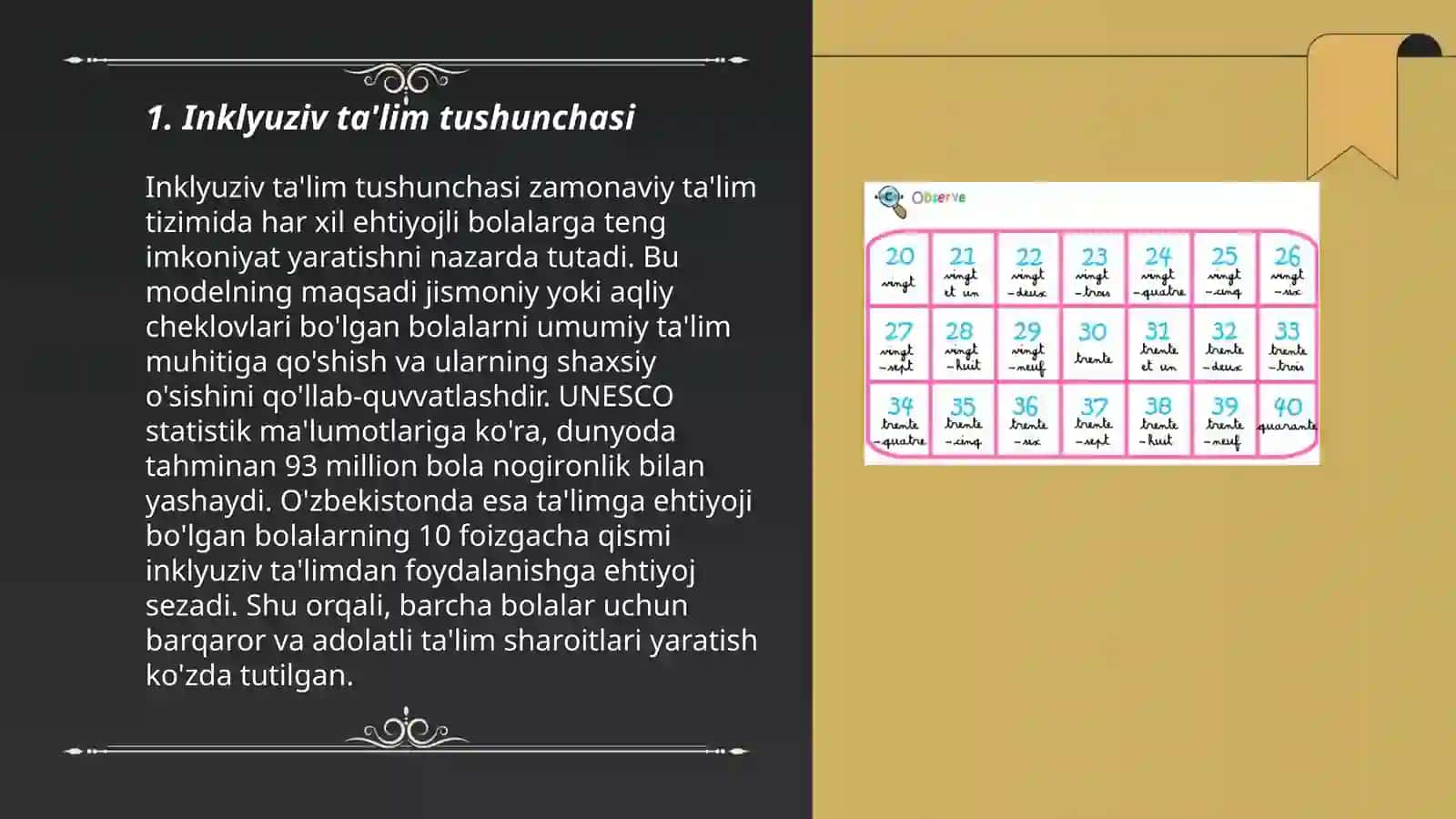 Inklyuziv va birgalikda oʻqitish: ularning asosiy farqlarini asoslash 3