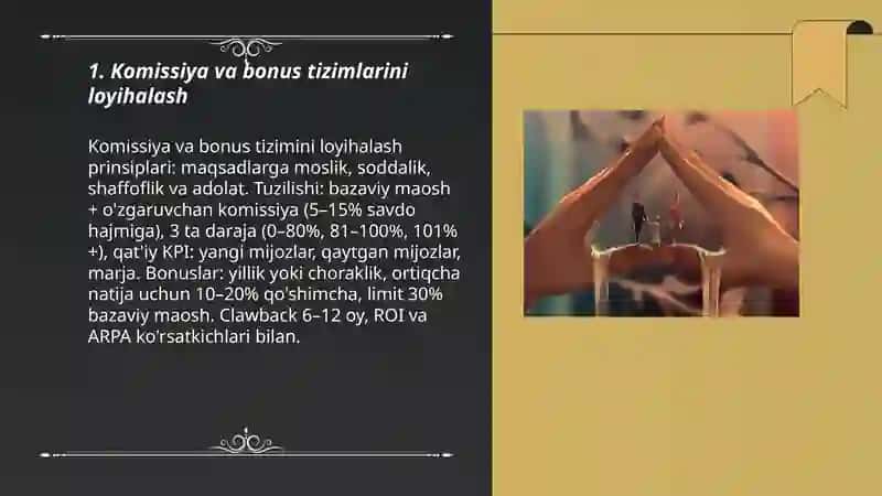 Komissiya va bonus tizimlarini loyihalash 3