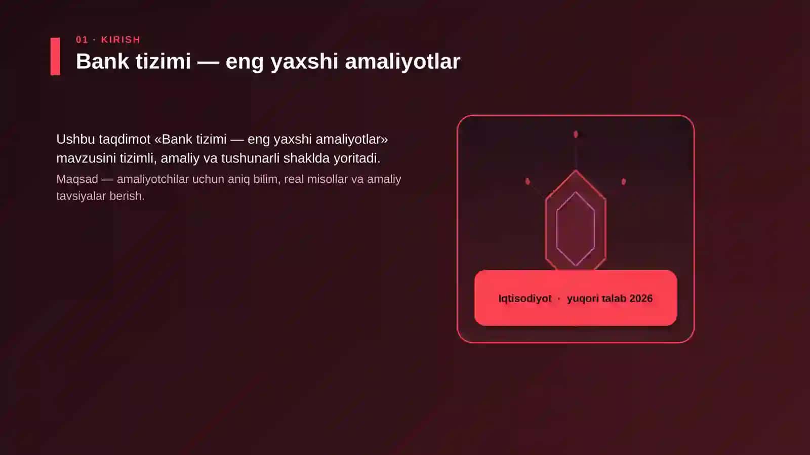Bank tizimi — eng yaxshi amaliyotlar 3